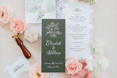 Mariage british garden